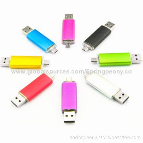 Smartphone OTG USB Flash Drive, OTG U Disk, Just Plug-and-play Function